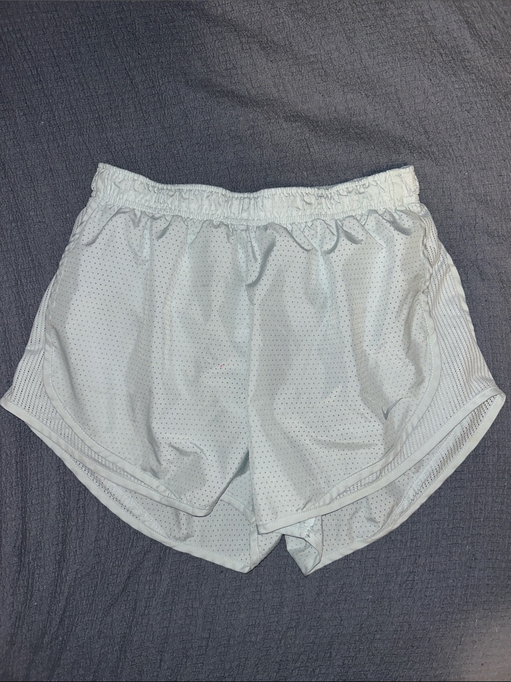 Nike Pastel Green Women's Athletic Mesh Shorts